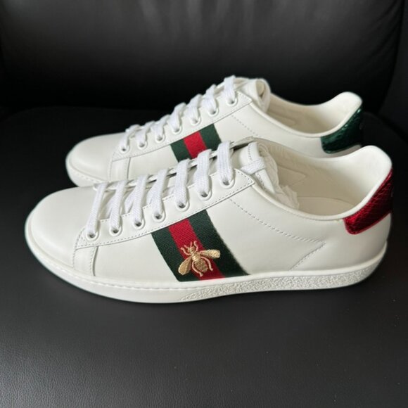 NWT Gucci Ace Sneaker with Bee-Authentic!!! - Picture 4 of 11